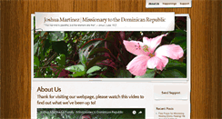 Desktop Screenshot of joshuamartinez.org